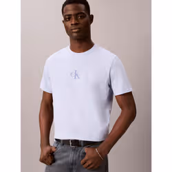 Calvin Klein T-shirt con logo monogramma - Vista aggiuntiva 5