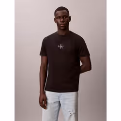 Calvin Klein T-shirt con logo monogramma - Vista aggiuntiva 2