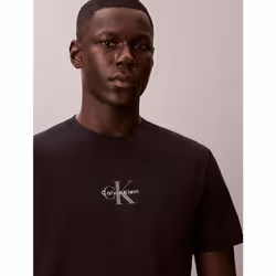 Calvin Klein T-shirt con logo monogramma - Vista aggiuntiva 3