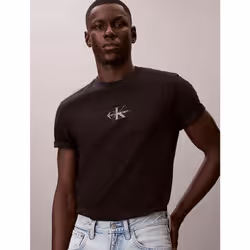 Calvin Klein T-shirt con logo monogramma - Vista aggiuntiva 4