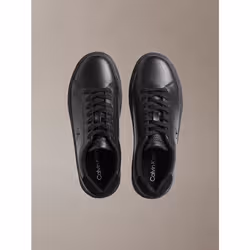 Calvin Klein CK Baseline - Sneakers in pelle con logo - Vista aggiuntiva 4