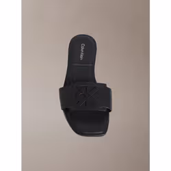 Calvin Klein CK Provence - Sandali piatti in pelle con punta quadrata - Vista aggiuntiva 4