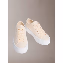Calvin Klein Graz - Sneaker in tela con plateau e logo - Vista aggiuntiva 2