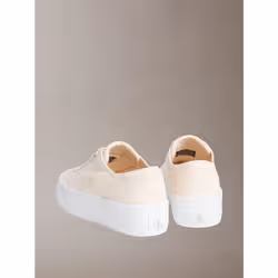 Calvin Klein Graz - Sneaker in tela con plateau e logo - Vista aggiuntiva 3