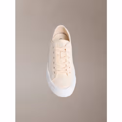 Calvin Klein Graz - Sneaker in tela con plateau e logo - Vista aggiuntiva 4
