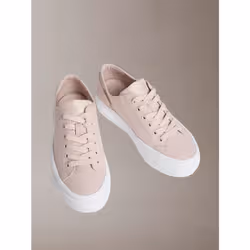 Calvin Klein Graz - Sneaker in tela con plateau e logo - Vista aggiuntiva 2