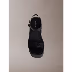 Calvin Klein Melia - Sandali con zeppa con platform e logo - Vista aggiuntiva 4