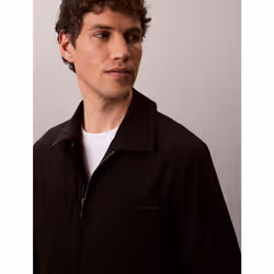 Calvin Klein Giubbotto blouson in seersucker - Vista aggiuntiva 3