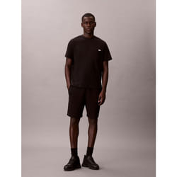 Calvin Klein Pantaloni da tuta in spugna di cotone con stemma