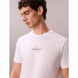 Calvin Klein T-shirt con logo monogramma - Vista aggiuntiva 3