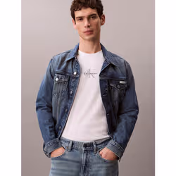 Calvin Klein T-shirt con logo monogramma - Vista aggiuntiva 4