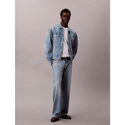 Calvin Klein Giubbotto di jeans con logo anni '90