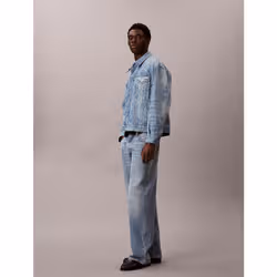 Calvin Klein Giubbotto di jeans con logo anni '90 - Vista aggiuntiva 4