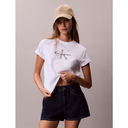 Calvin Klein Mini shorts di jeans - Vista aggiuntiva 3