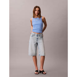 Calvin Klein Canotta a costine in cotone