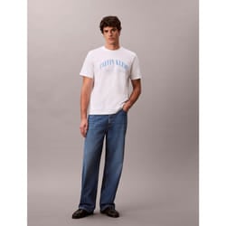 Calvin Klein T-shirt con logo NYC ricamato