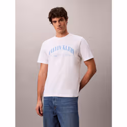 Calvin Klein T-shirt con logo NYC ricamato - Vista aggiuntiva 2