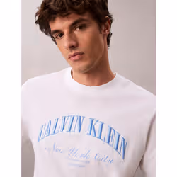 Calvin Klein T-shirt con logo NYC ricamato - Vista aggiuntiva 3
