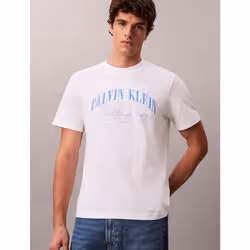 Calvin Klein T-shirt con logo NYC ricamato - Vista aggiuntiva 5