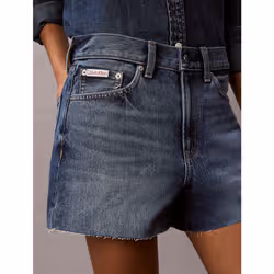 Calvin Klein Pantaloncini di jeans taglio relaxed in stile anni '90 - Vista aggiuntiva 2