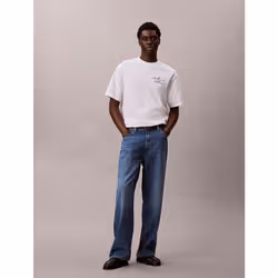 Calvin Klein T-shirt con logo taglio relaxed - Vista aggiuntiva 5