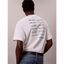 Calvin Klein T-shirt con logo taglio relaxed - Vista aggiuntiva 6