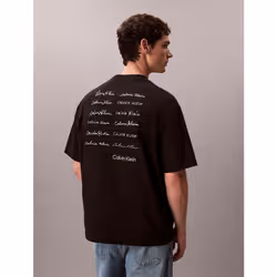 Calvin Klein T-shirt con logo taglio relaxed - Vista aggiuntiva 5