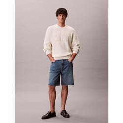 Calvin Klein Pantaloncini di jeans taglio relaxed in stile anni '90