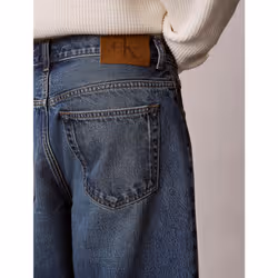 Calvin Klein Pantaloncini di jeans taglio relaxed in stile anni '90 - Vista aggiuntiva 3