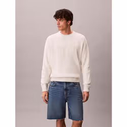 Calvin Klein Pantaloncini di jeans taglio relaxed in stile anni '90 - Vista aggiuntiva 4