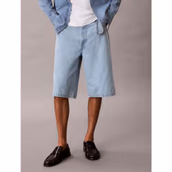 Calvin Klein Pantaloncini di jeans lunghi relaxed - Vista aggiuntiva 4