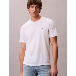 Calvin Klein T-shirt con stemma in cotone in confezione da 2 - Vista aggiuntiva 5