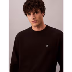 Calvin Klein Felpa con monogramma dal taglio relaxed - Vista aggiuntiva 2