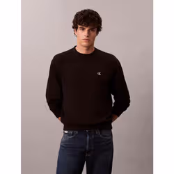 Calvin Klein Felpa con monogramma dal taglio relaxed - Vista aggiuntiva 3