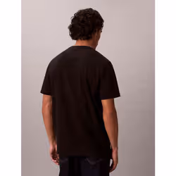 Calvin Klein T-shirt in cotone con monogramma in confezione da 2 - Vista aggiuntiva 4