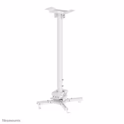 Neomounts CL25-550WH1 Supporto a soffitto beamer - alt. 74,5-114,5 cm - montaggio facile - mobilità completa - Vista aggiuntiva 4