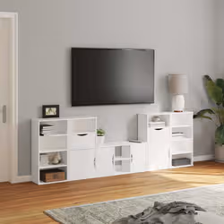 VidaXL 3365375 supporto TV e sistema audio - Vista aggiuntiva 3