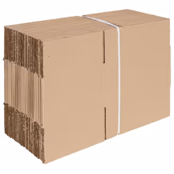 vidaXL Scatola Pieghevole 50 pcs Marrone 20 x 15 x 10 cm Cartone - Vista aggiuntiva 3
