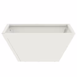 VidaXL 873798 fioriera Acciaio Bianco - Vista aggiuntiva 5