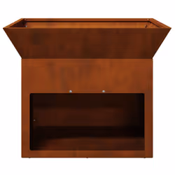 VidaXL 874582 camino Colore ruggine - Vista aggiuntiva 6