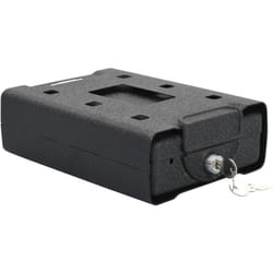 Vidaxl - Cassaforte di Sicurezza Nera Metallo Piccola Serrature