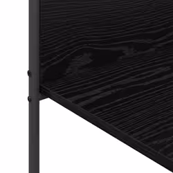 VidaXL 868445 organizzatore per conservazione da appendere Legno Nero - Vista aggiuntiva 8