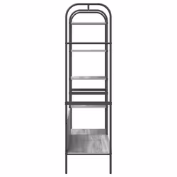 VidaXL 868448 organizzatore per conservazione da appendere Legno Grigio - Vista aggiuntiva 6