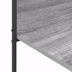 VidaXL 868448 organizzatore per conservazione da appendere Legno Grigio - Vista aggiuntiva 8