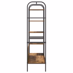 VidaXL 868449 organizzatore per conservazione da appendere Legno Marrone - Vista aggiuntiva 6
