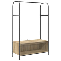 VidaXL 868452 organizzatore per conservazione da appendere Legno Marrone