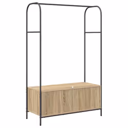 VidaXL 868452 organizzatore per conservazione da appendere Legno Marrone - Vista aggiuntiva 7