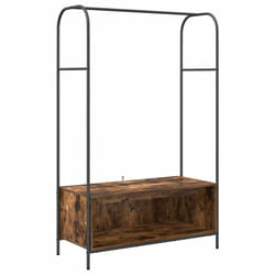 VidaXL 868453 organizzatore per conservazione da appendere Legno Marrone