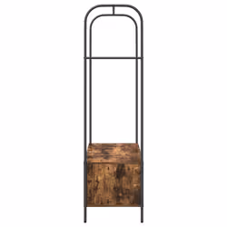 VidaXL 868453 organizzatore per conservazione da appendere Legno Marrone - Vista aggiuntiva 6