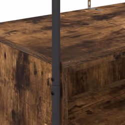 VidaXL 868453 organizzatore per conservazione da appendere Legno Marrone - Vista aggiuntiva 8
